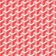 Y-shape Seamless Geometric Pink Pattern