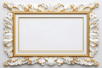 Antique Elegant Decorative Ornamental Frame