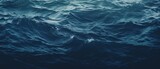 Fototapeta Konie - Dark ocean waves. Generative AI