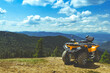 © Nataliia - Alpine landscape. Off-road ATV travel in the Carpathians