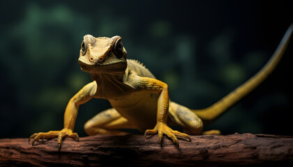 Poster - Iguana lizard in nature