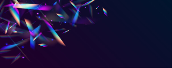 Aufkleber - Crystal Rainbow Light Effects. Overlay for backgrounds.Triangular prism concept. Light streak overlay pattern designs. 