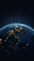 earth in space