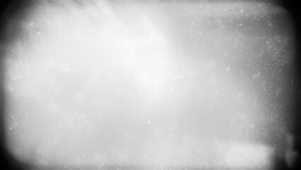 Wall Mural - dreamy vintage destroyed photo or film light leaks texture transparent overlay with vignette border.