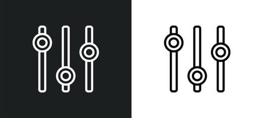 Wall Mural - box plot icon isolated in white and black colors. box plot outline vector icon from user interface c