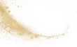 canvas print picture - Gold Glitter shiny swirl