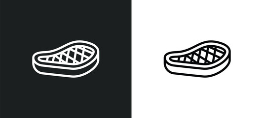 Wall Mural - foods icon isolated in white and black colors. foods outline vector icon from food collection for web, mobile apps and ui.