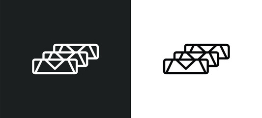 Wall Mural - egg roll icon isolated in white and black colors. egg roll outline vector icon from culture collection for web, mobile apps and ui.