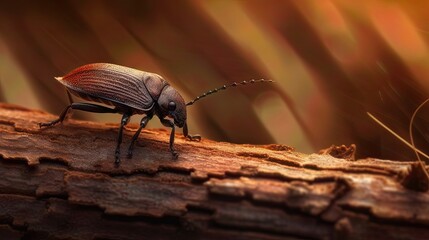 red beetle on a leaf