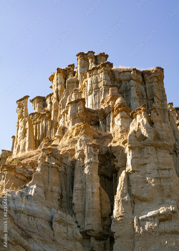 Kula fairy chimneys, Kula and its surroundings have a geological ...