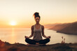Tranquil Sunset Yoga - A Wellness and Mindfulness Journey