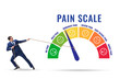 © Elnur - Concept of pain scale from moderate to strong