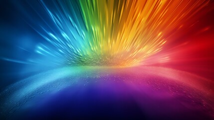 Colorful rainbow background