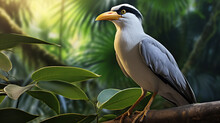 Bali Mynah Bird In Nature