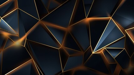 Wall Mural - Abstract luxury background with golden lines