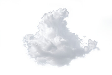 Wall Mural - isolated clouds in the sky