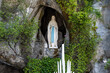 La grotte de Notre dame de Lourdes 