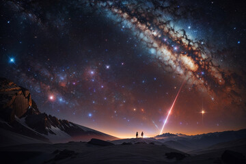 Wall Mural - colorful space galaxy cloud nebula. stary night cosmos. universe science astronomy. supernova backgr
