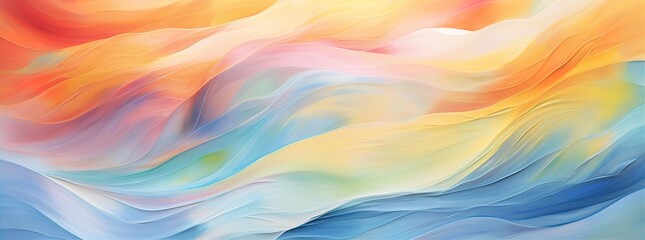 Wall Mural - close-up of abstract rough colorful multicolored art painting texture, with oil brushstrokes and pal