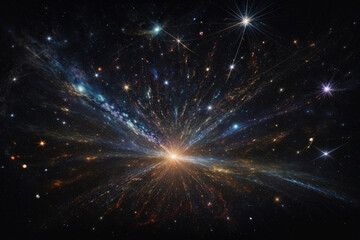 Wall Mural - colorful space galaxy cloud nebula. stary night cosmos. universe science astronomy. supernova backgr