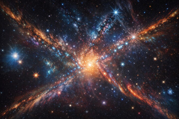 Wall Mural - colorful space galaxy cloud nebula. stary night cosmos. universe science astronomy. supernova backgr