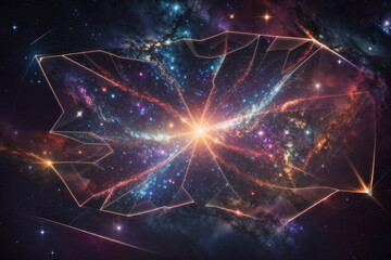 Wall Mural - colorful space galaxy cloud nebula. stary night cosmos. universe science astronomy. supernova backgr