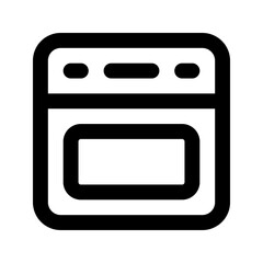 Sticker - oven icon