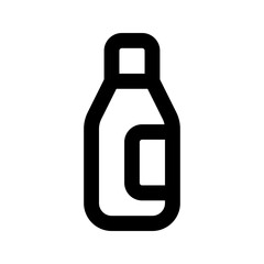 Sticker - wine bottle icon