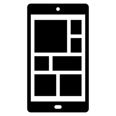 Poster - mobile application