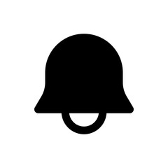 Aufkleber - notification bell icon. alarm ring symbol	