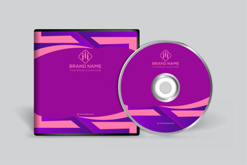 Wall Mural - Clean minimal CD cover template