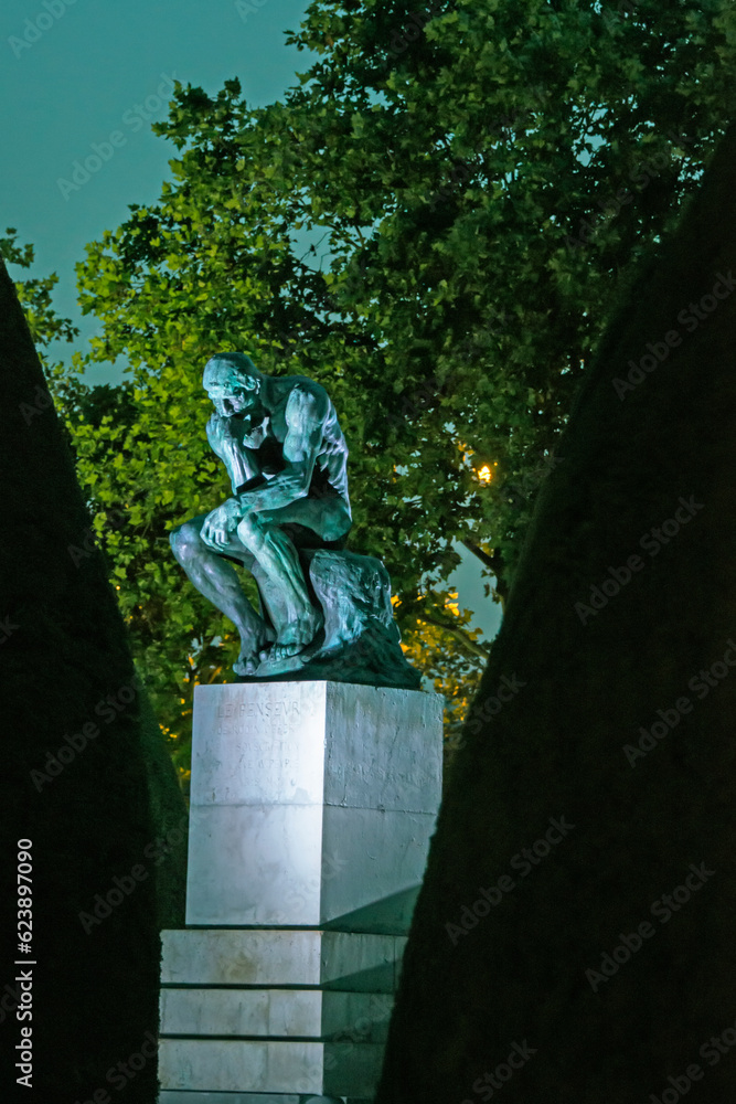 The Thinker by Rodin