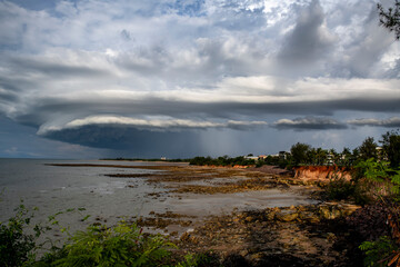 Wall Mural - Nightcliff afternoon storm