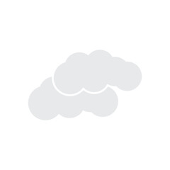 Wall Mural - cloud logo icon