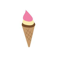 Poster - ice cream logo icon