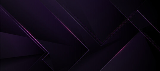 Wall Mural - Abstract Elegant diagonal striped purple background and black abstract , tech product background , tech banner