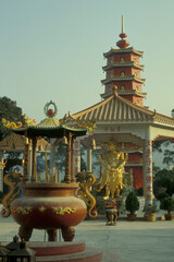 Canvas Print - ASIA CHINA HONGKONG TOUSEND BUDDHAS MONASTERY