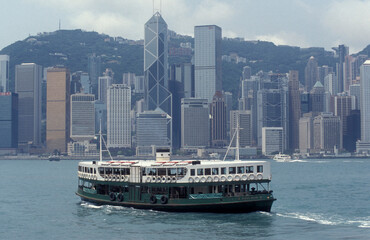 Canvas Print - ASIA CHINA HONGKONG SKYLINE