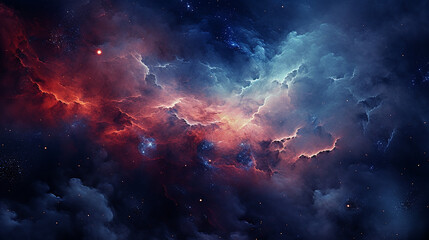 Wall Mural - universe filled with stars, nebula, and galaxy - breathtaking wallpaper, hd wallpaper and background