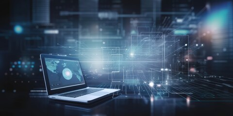 modern computer technology infographic