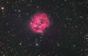 Wall Mural - cocoon nebula in the cygnus constellation, taken with my telescope.