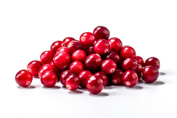 Wall Mural - pomegranate seeds isolated on white background