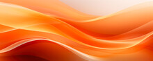 Abstract Organic Orange Lines Background 