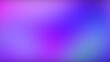 canvas print picture - Defocused glow. Neon gradient background. Fluorescent flare. Blur pink purple blue UV color light smooth abstract copy space texture.