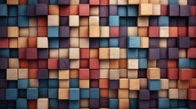 Abstract Colorful Wood Texture For Backdrop, Colorful Wood Texture For Background Or Wallpaper.