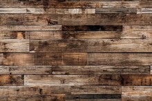 Reclaimed Wood Wall Paneling Texture Pattern | Generative AI