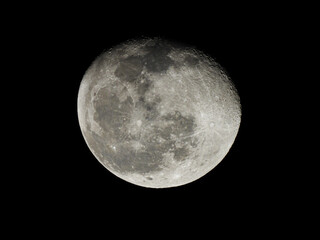 moon in the night sky
