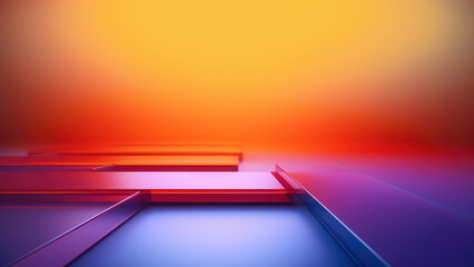 Wall Mural - 3d abstract background