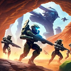 Galactic Vanguard: Halo's Elite Force