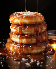 Wall Mural - stack of pancakes